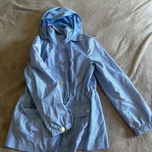 Blue Rain Jacket